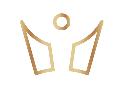 , Mensch, Krone, Coaching, Arztpraxis, Logo