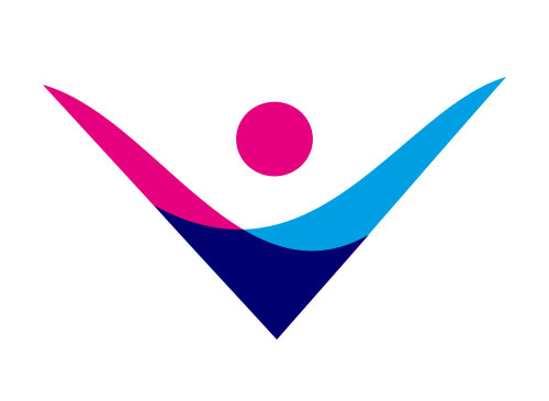 Mensch, Physiotherapie, Arztpraxis, Logo