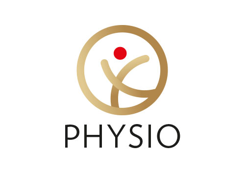 Mensch Logo, Physiotherapie Logo, Orthopdie Logo