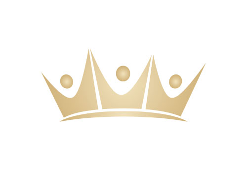 Menschen Logo, Team Logo, Krone Logo