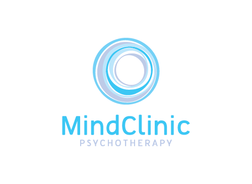 Psychotherapie Logo, Geist Logo, Klinik, Arzt, Psychoanalyse Logo