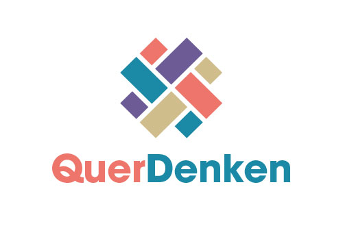 Fliesen, Parkett, Abstrakt, Logo Design