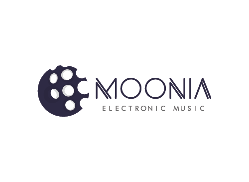 Mond Logo, Musik, Produktion, Medien, Technologie