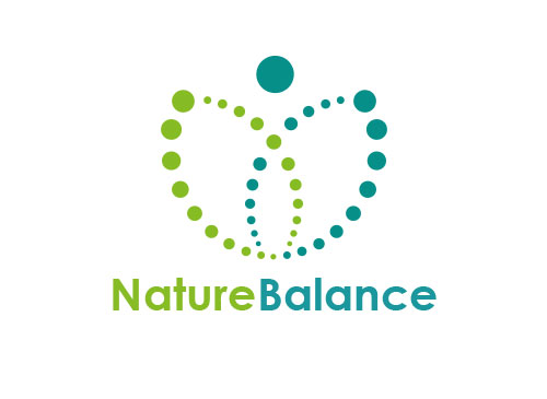 Mensch Logo, Natur Logo, Arztpraxis Logo