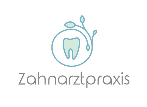Ökologie, Zahn, Zahnarztpraxis, Logo