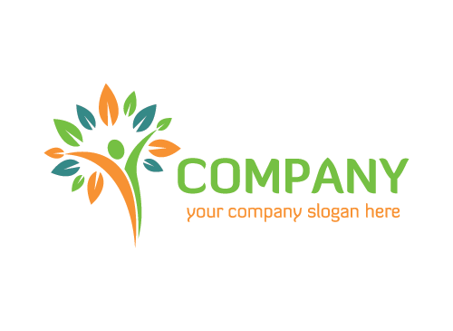 Natur Logo, Medizin Logo, Massage Logo