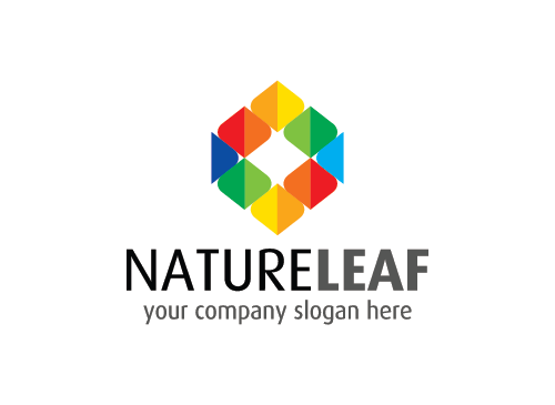 natur Logo, blatt, Medien, Technologie