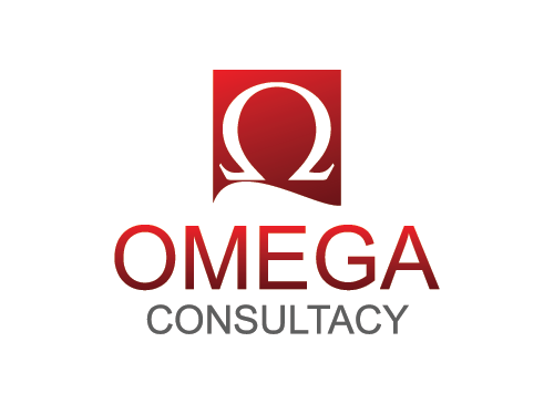 Omega Logo, Finanzen, Geld, Bank, Beratung, Investitionen