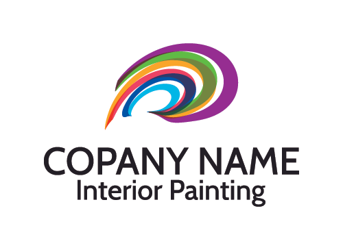 Farbe Logo, Malerei Logo