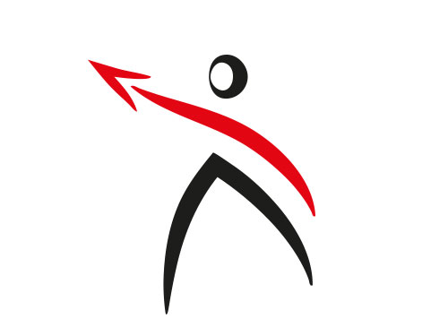 , Pfeil Mensch Logo kaufen