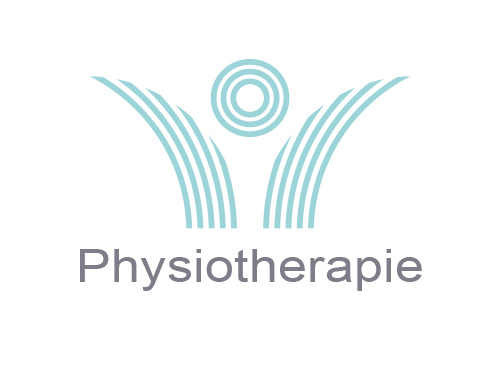 Physiotherapie, Mensch, Logo