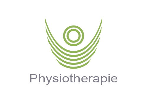 Physiotherapeut, Mensch, Logo