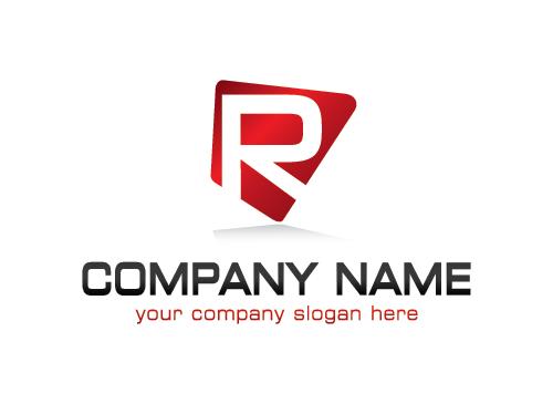 Buchstabe R, R Logo, Zeichen R