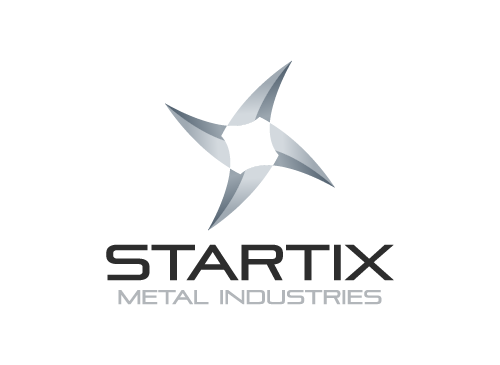 Industrie Logo, Technologie Logo, Stern Logo, Metall Logo