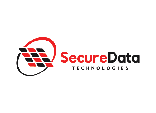 Technologie Logo, Daten Logo, Netz Logo