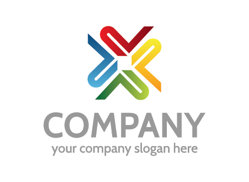 Soziale logo, Gruppe Logo, Kommunikation Logo