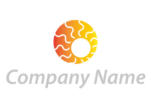 kologisch, Zeichen, Zeichnung, Sonne, Stern, Energie, Solar, Logo