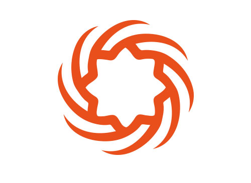 , Stern, Sonne, Spirale, Logo