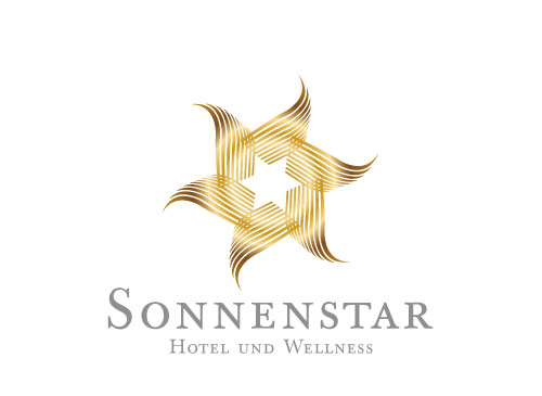Zeichen Symbol, Stern, Sonne, Hotel, Wellness