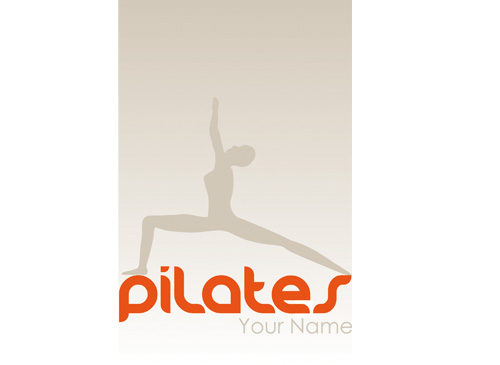 Pilates, Frau schematisch, Gymnastik bung, Trainer, Studios