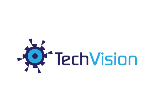 Vision Logo, Optik Logo, Auge Logo, Technologie, Software, Kamera, berwachung