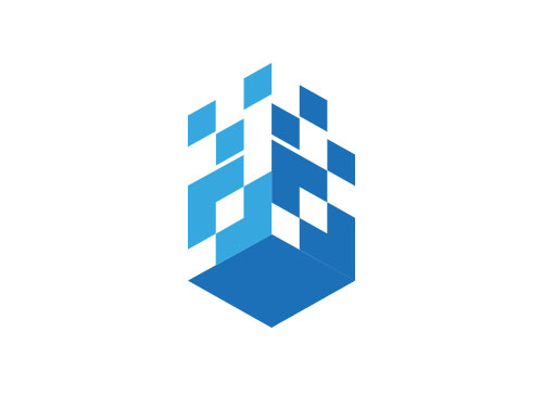 Turm, Wrfel, Konstruktion, Logo