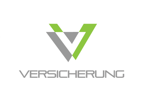 Buchstaben V, Versicherung Logo