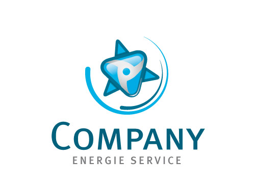 Logo Windkraft, Logo Windenergie