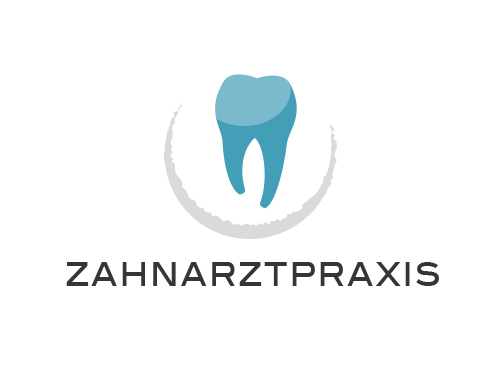 Zhne, Zahnrzte, Zahnarztpraxis, Zahnarzt, Zahn, Logo, Halbkreis