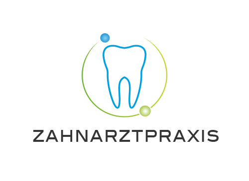 Zhne, Zahnrzte, Zahnarztpraxis, Zahnarzt, Zahn, Logo, Kreis, Kugeln