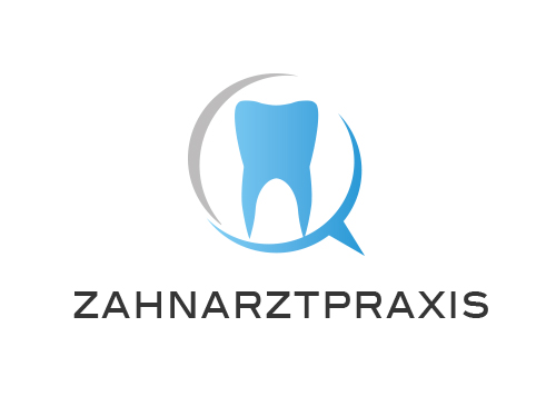 , Zahnrzte, Zahnmedizin, Zahnpflege, Zahnarzt, Zahn, Logo, Sprechblase