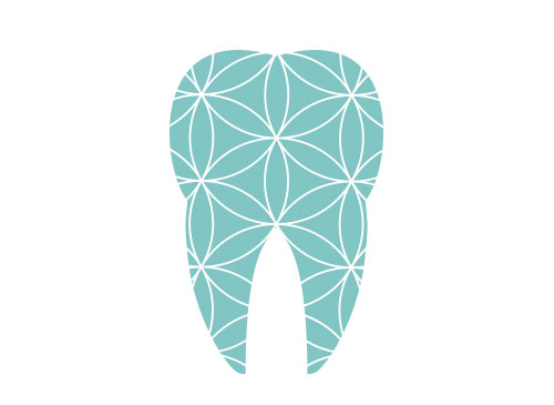 Zahn, Blume des Lebens, Zahnarztpraxis, Logo
