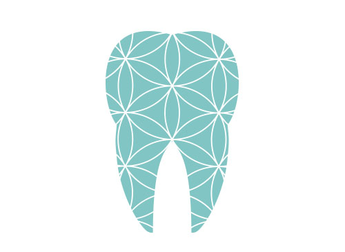 Zahn, Blume des Lebens, Zahnarztpraxis, Logo