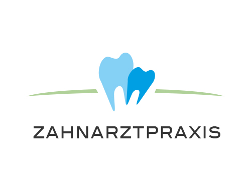 ,Zwei Zhne, Zahnrzte, Zahnarztpraxis, Zahnarzt, Zahn, Logo, zwei Zhne