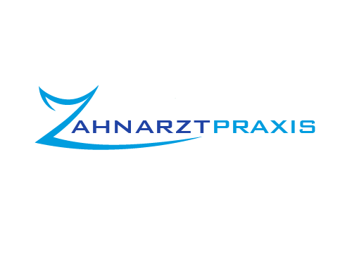 Zahnarztpraxis Logo mit Z