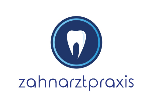 Zahn, Zahnarztpraxis, zweifarbig, Zeichen, Zentrum, Zahngesundheit, Zahnarzt Logo, Arzt Logos