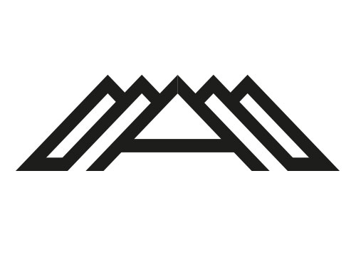 �� Dachdecker Logo Hausbau A � Symbol f�r Dachbau, Architektur & Handwerk � Vektor