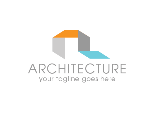 Immobilien, Architektur, Bau, Gebude Logo