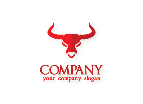 Stier Logo, Hrner, Leder, Mode, Industrie