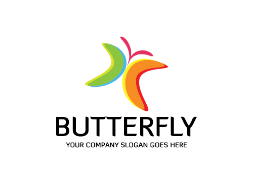 Schmetterling Logo