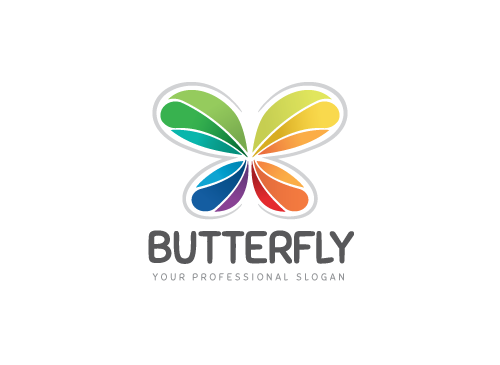 ,Zeichen, Signet, Logo, Zeichen, Signet, Schmetterling / Butterfly, Flgel