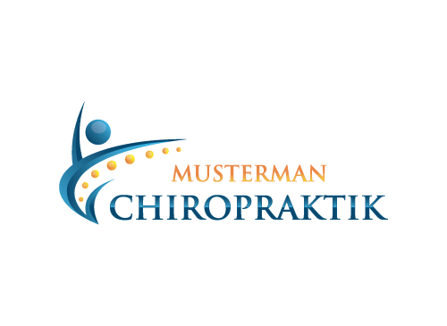 , Zeichen, Signet, Chiropraktik, Physiotherapie, Logo, Arztpraxis, Mensch, Person, Wirbelsule, Ellipse