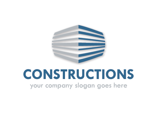 Logo Konstruktion, Bau, Architektur, Gebude, Immobilien
