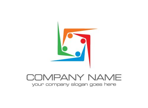 Gruppe Logo , Menschen, Community