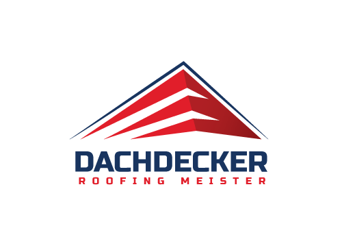 , Zeichen, zweifarbig, Zeichnung, Dach, Dachdecker, Haus Logo