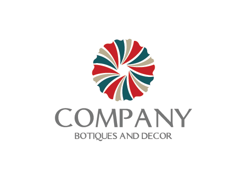 Dekor Logo, Boutique Logo, Blume Logo, Interieur Logo