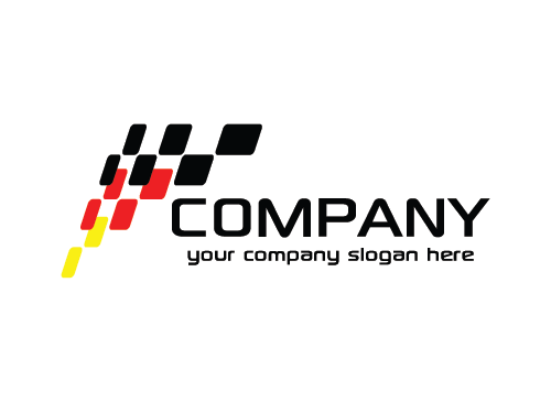 Daten Logo, Technologie Logo, Internet Logo, Industrie Logo