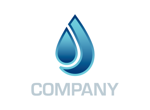 Wasser Logo, Tropfen, plombieren, klempner, frhling, see, Mineralwasser