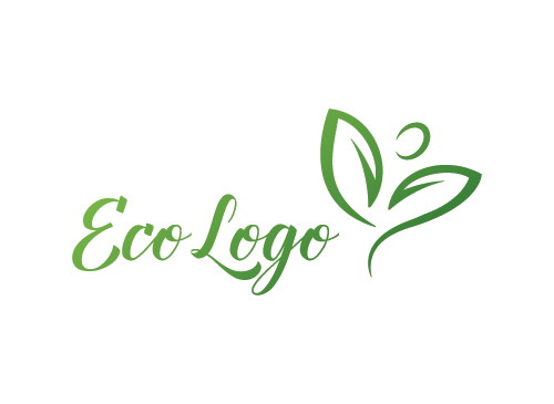 blatt, natur, kologie, bio, eco, Logo