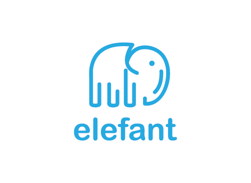  Tier, Elefant Logo